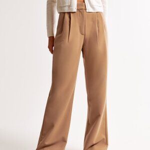 A&F Sloane Tailored Wide Leg Pant